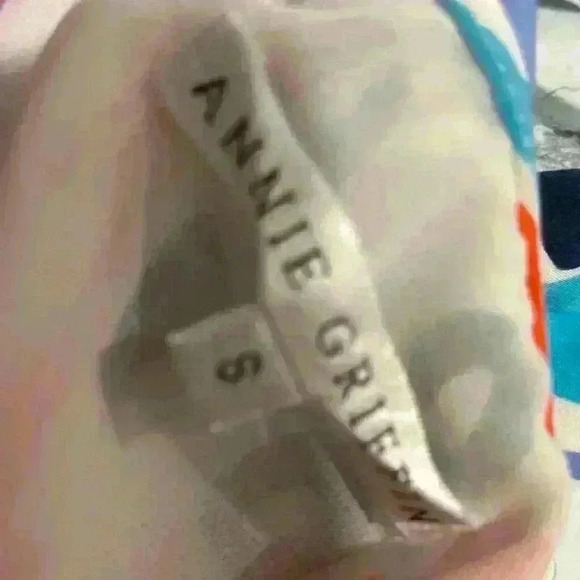 Annie Griffin Silk Geometric Printed Multi Colored Halter Style Dress - Picture 6 of 6